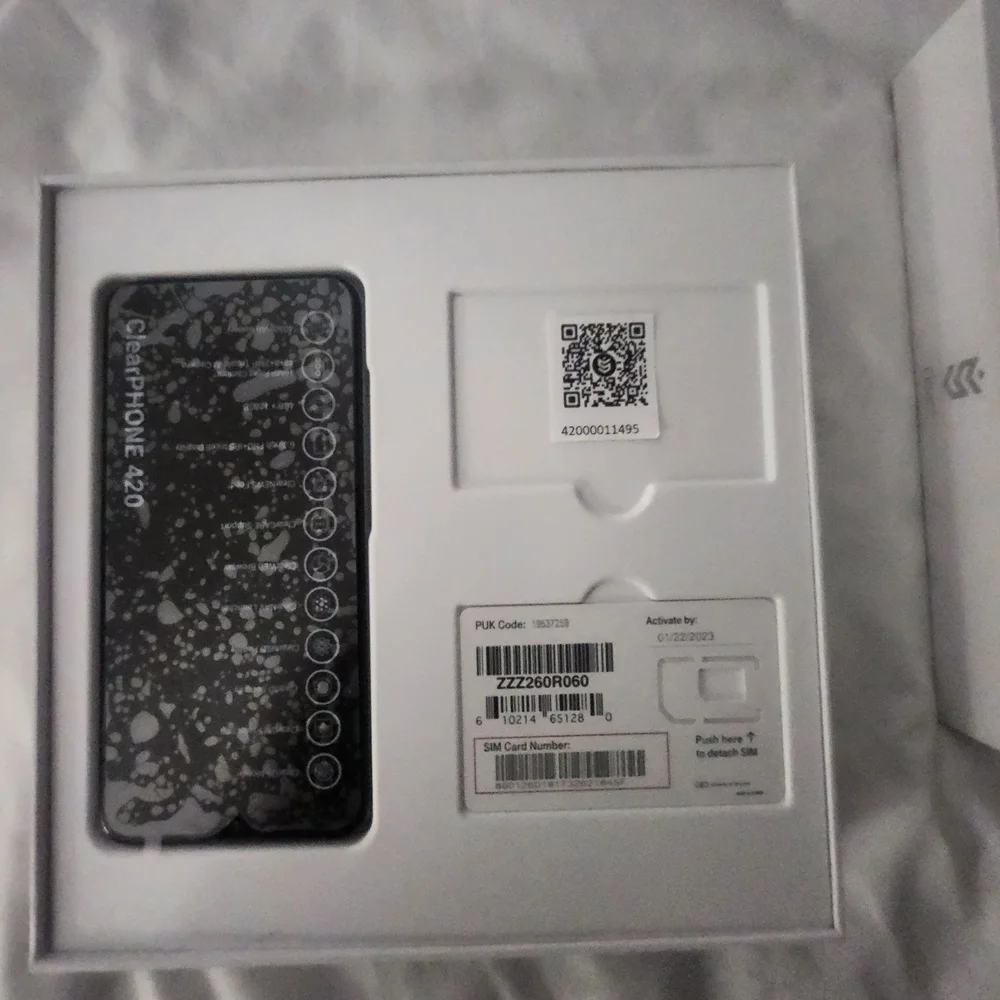Smartphone with Black Finish